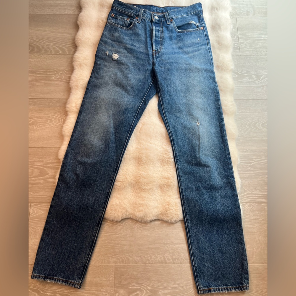 Levi's Women's Straight Jeans - Classic Blue